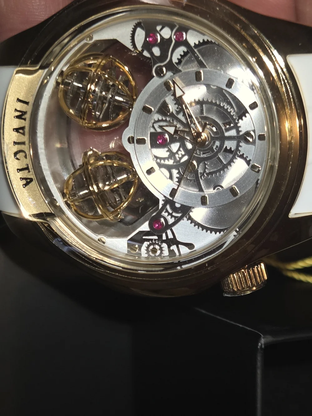 Invicta timepiece rose